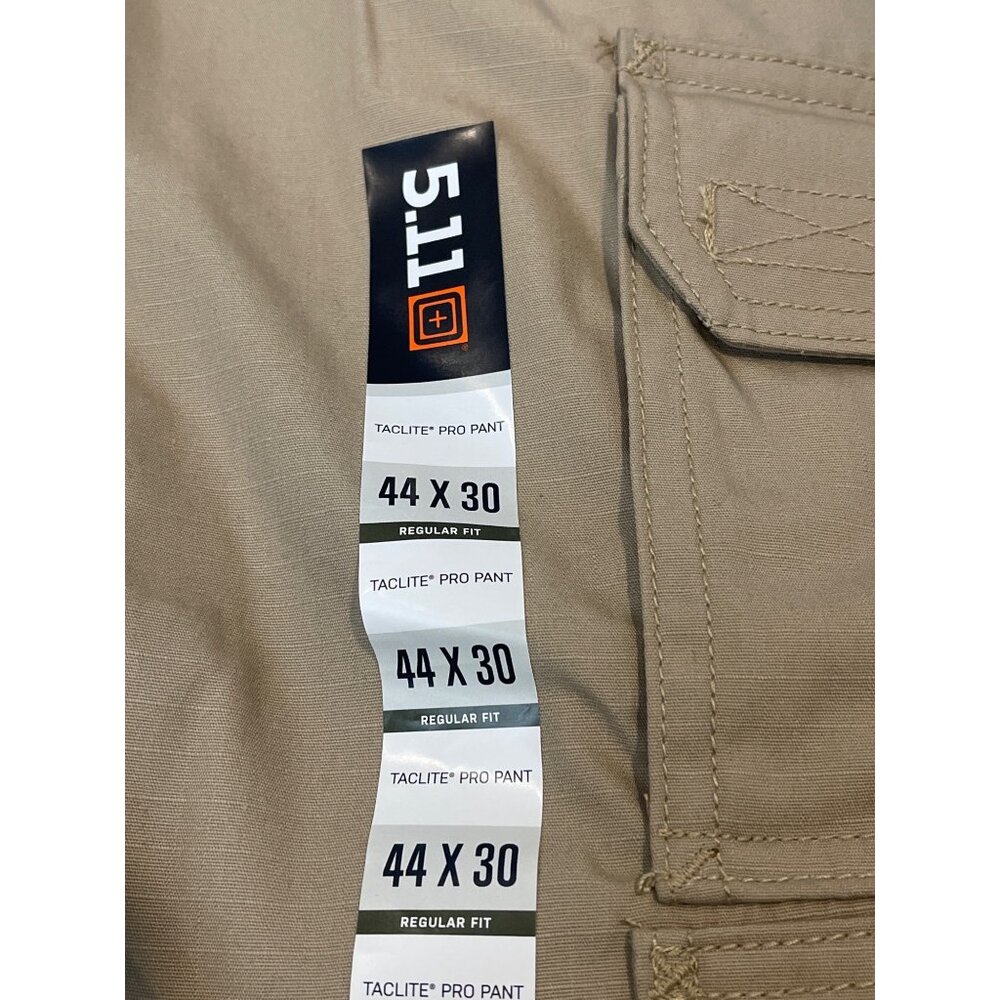 NWT 5.11 Tactical Taclite Pro Pant Mens 44x30 Tdu Khaki 74273 - Picture 6 of 7